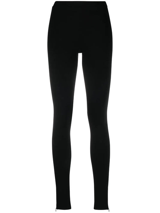 Zip High-Waisted Leggings