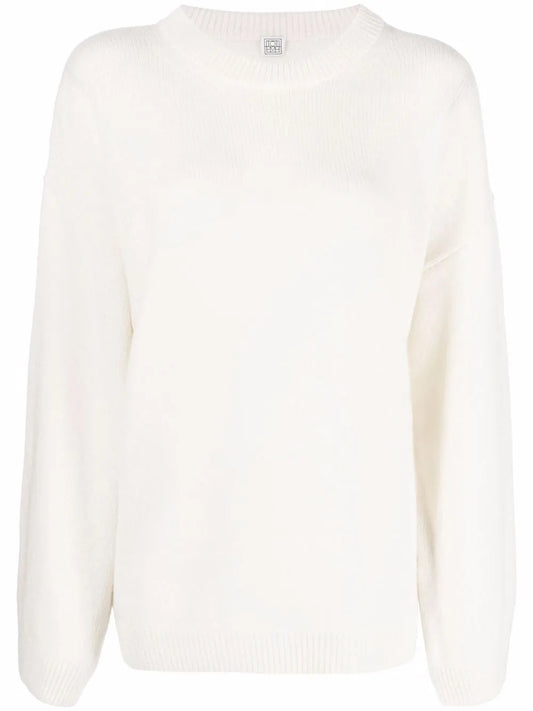Crew-Neck Long-Sleeved Jumper