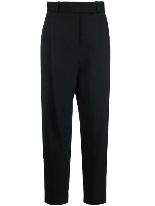 Deep Pleat Wool Trousers
