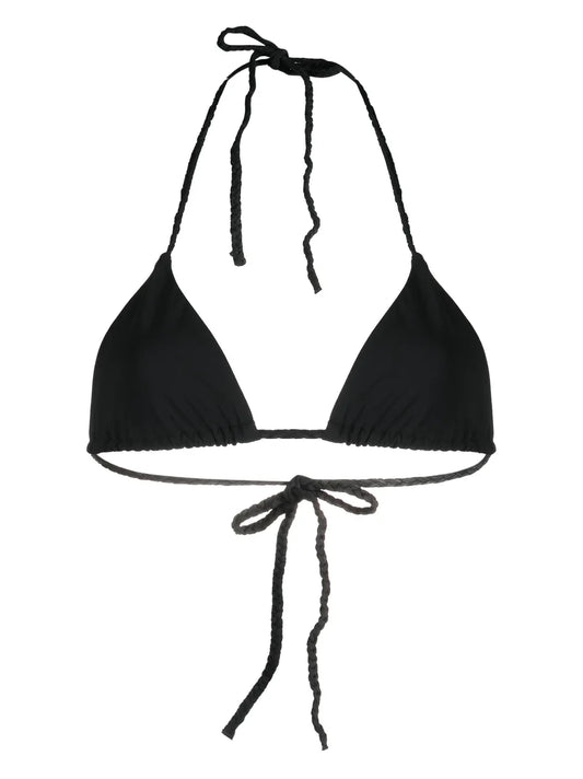 Triangle-Cup Halterneck Bikini Top