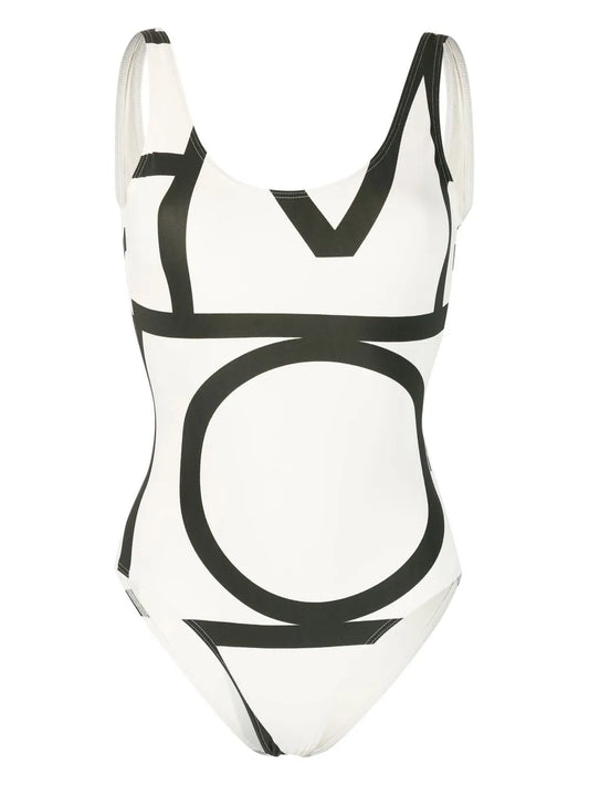 Monogram One-Piece Swimsuit