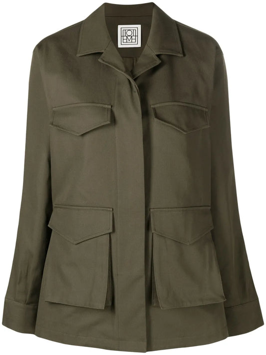 Cargo-Style Cotton Jacket