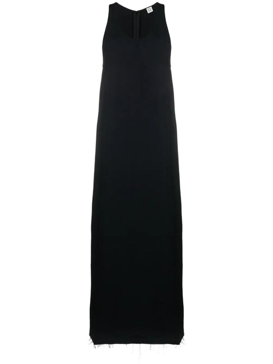 Scoop-Neck Sleeveless Dress