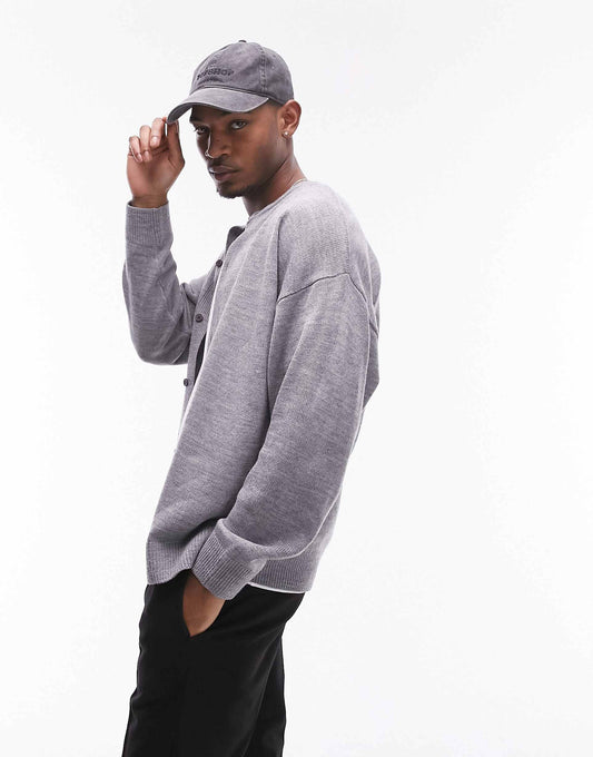 Round Collar Cardigan