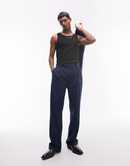 Straight Highwaist Relaxed Trousers