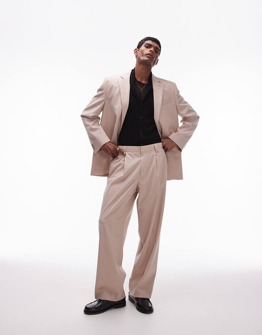 Relaxed Suit Trousers