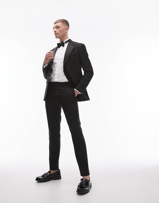 Skinny Tux Suit Trousers