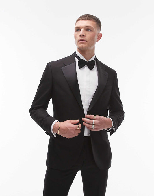 Skinny Tux Suit Jacket