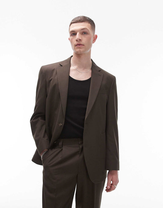 Relaxed Suit Jacket