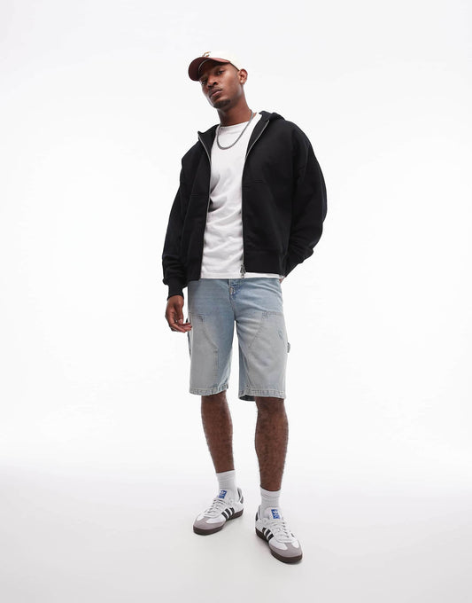 Premium Heavyweight Oversized Full Zip Hoodie