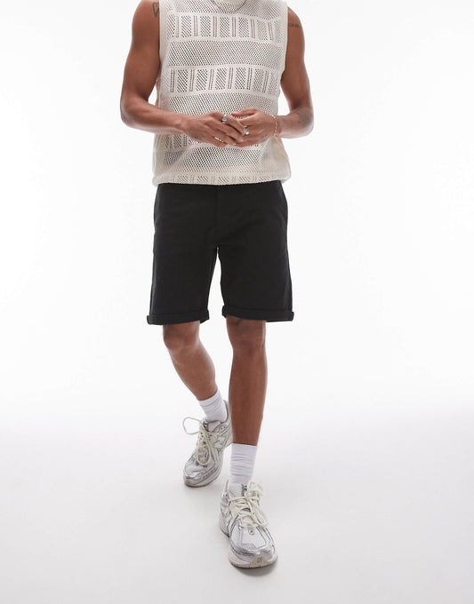 Skinny Chino Shorts