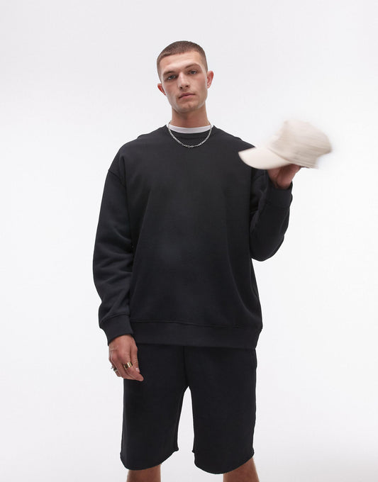 Washed Oversized Sweatshirt