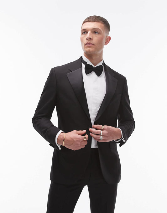 Skinny Tux Suit Jacket