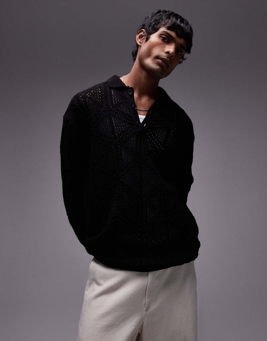 Patterned Polo