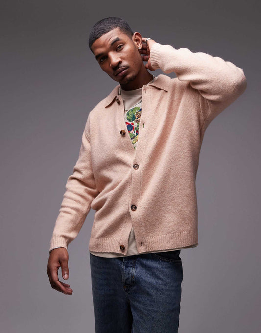 Knitted Button Through Cardigan