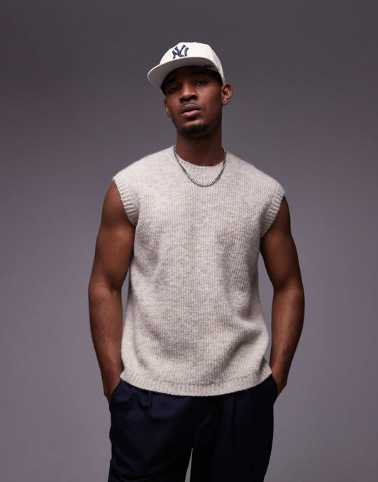 Relaxed Fit Vest