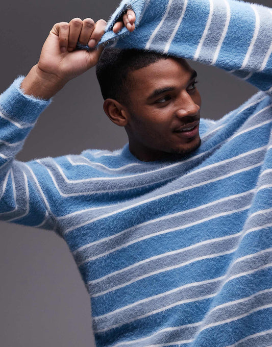 Relaxed Fit Brushed Jumper