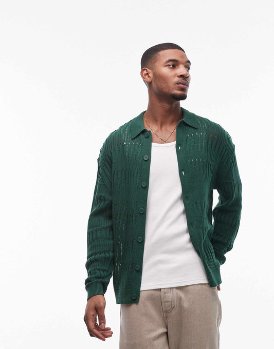 Ladder Stitch Cardigan