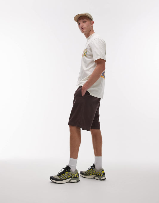 Washed Cotton Shorts