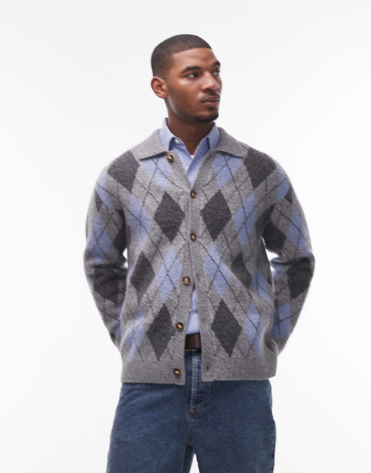 Collared Cardigan