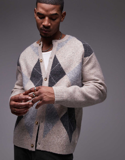 Round Collared Cardigan