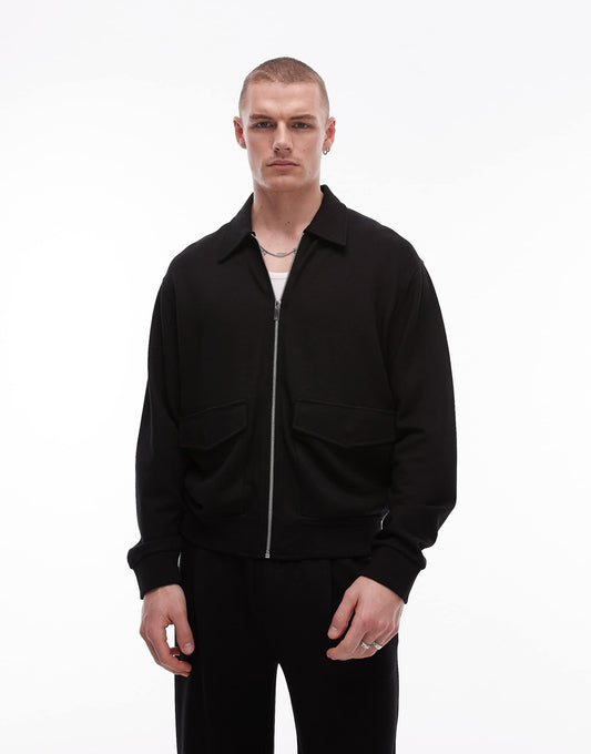 Premium Oversized Fit Twill Shacket