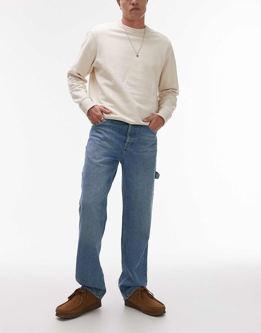 Rigid Straight Leg Carpenter Jean