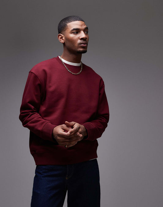 Classic Oversized Jersey Sweatshirt