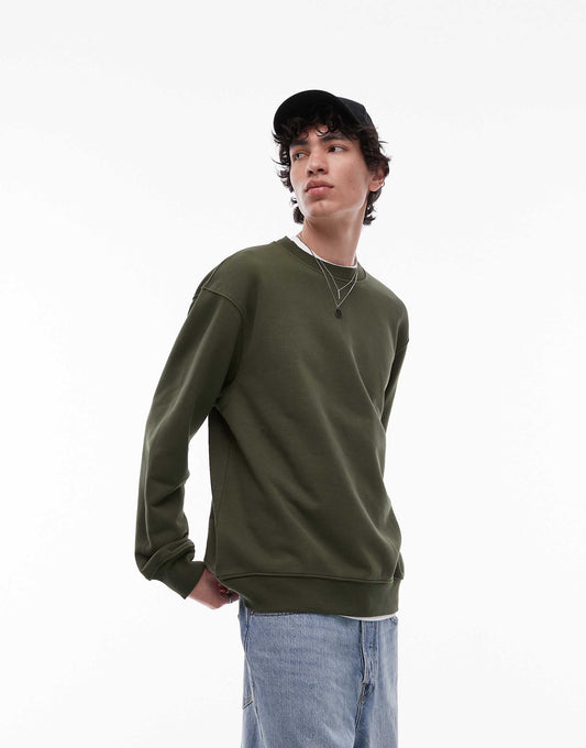 Classic Oversized Jersey Sweatshirt