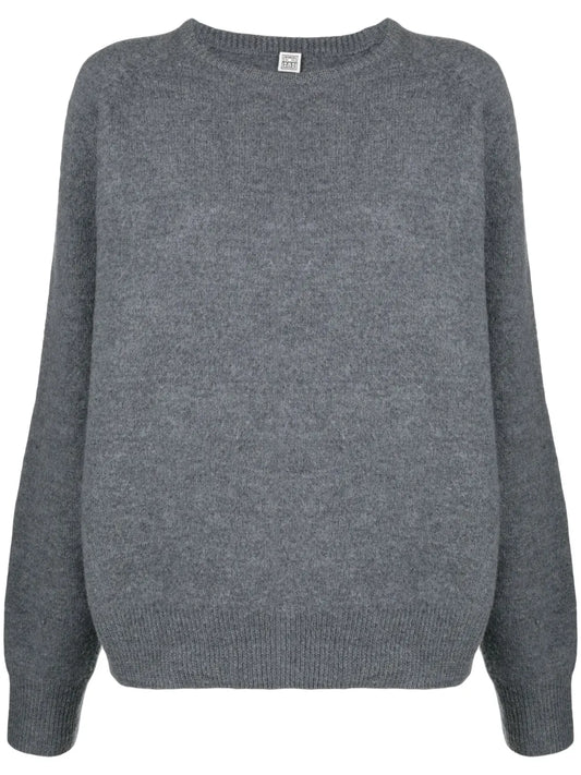 Crew-Neck Wool Jumper