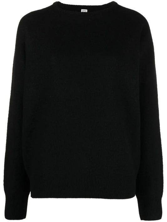 Crew-Neck Wool Jumper