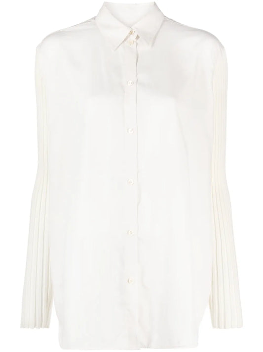Bi-Material Shirt
