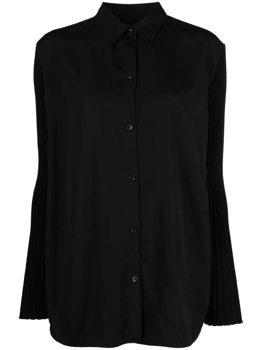 Bi-Material Shirt
