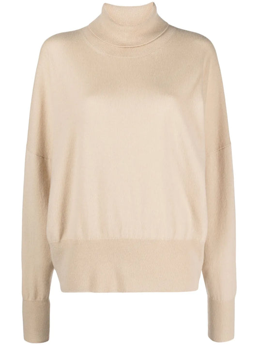Roll-Neck Cashmere Jumper