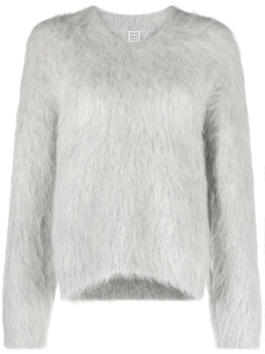 Brushed V-Neck Jumper