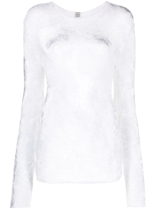 Slim Chenille-Knit Top