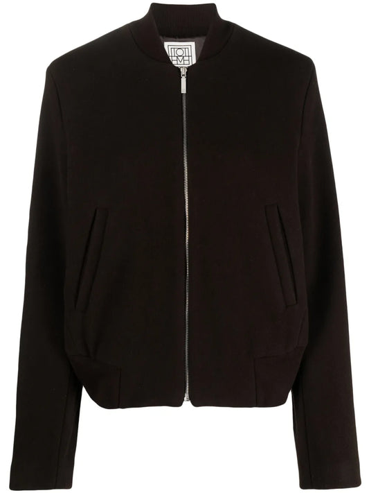 Flight Zip-Up Bomber Jacket