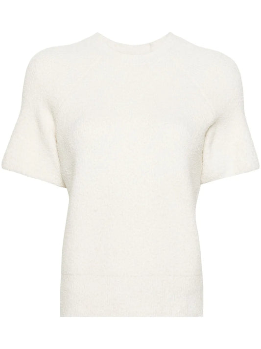 Raglan-Sleeve Knitted T-Shirt