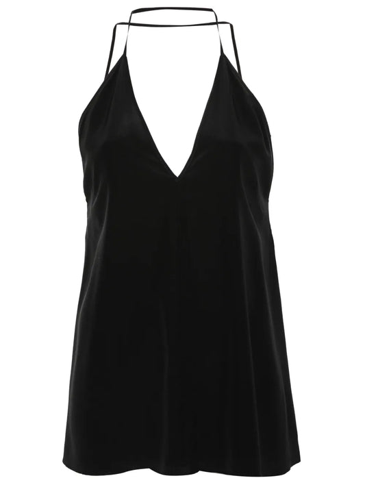 V-Neck Spaghetti-Straps Top