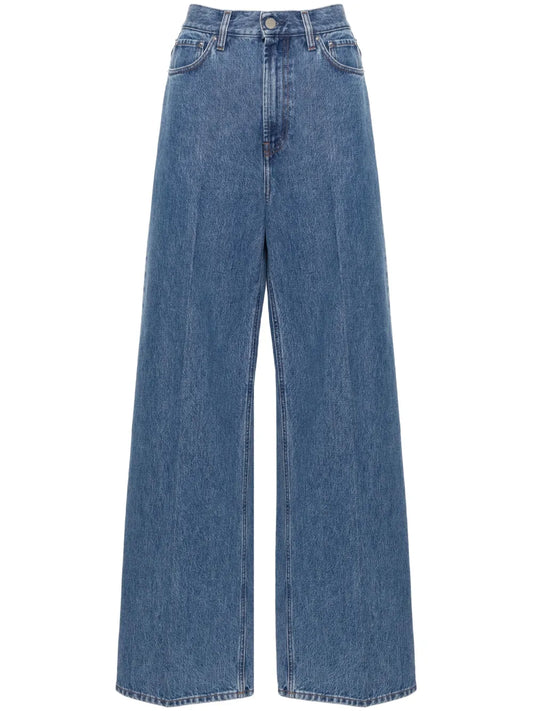 High-Rise Wide-Leg Jeans