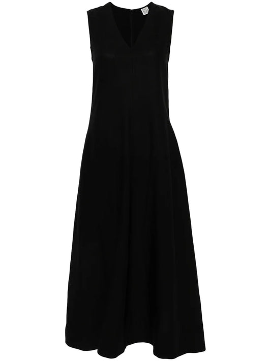 Shantung Midi Dress