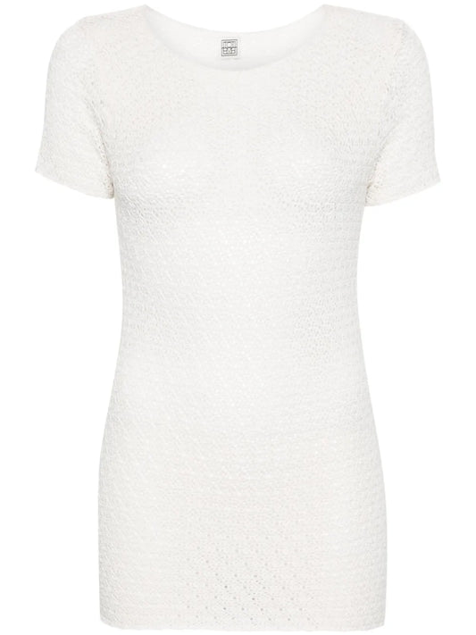 Crochet Short-Sleeved Top