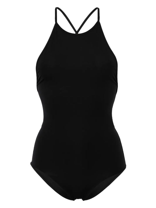 Open-Back Sleeveless Swimsuit