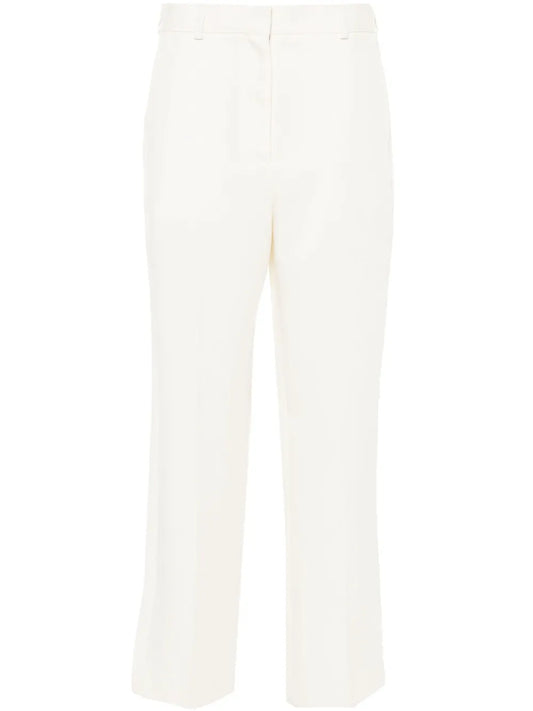 Straight-Leg Croppedtrousers