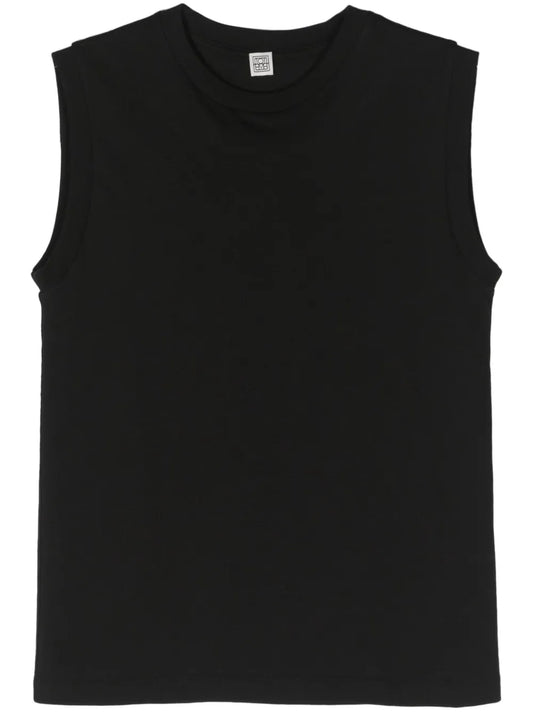 Crew-Neck Organic Cotton Tank Top