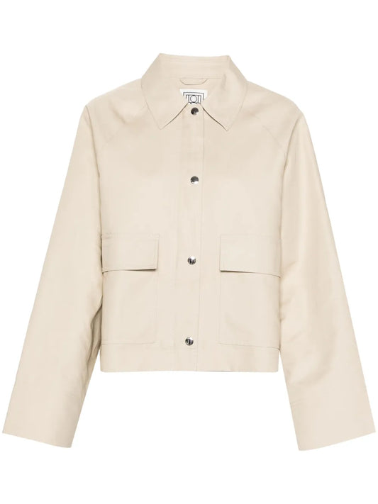 Organic Cotton Cropped Jacket