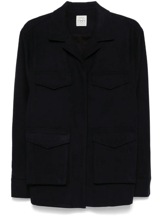 Felted Shirt Jacket