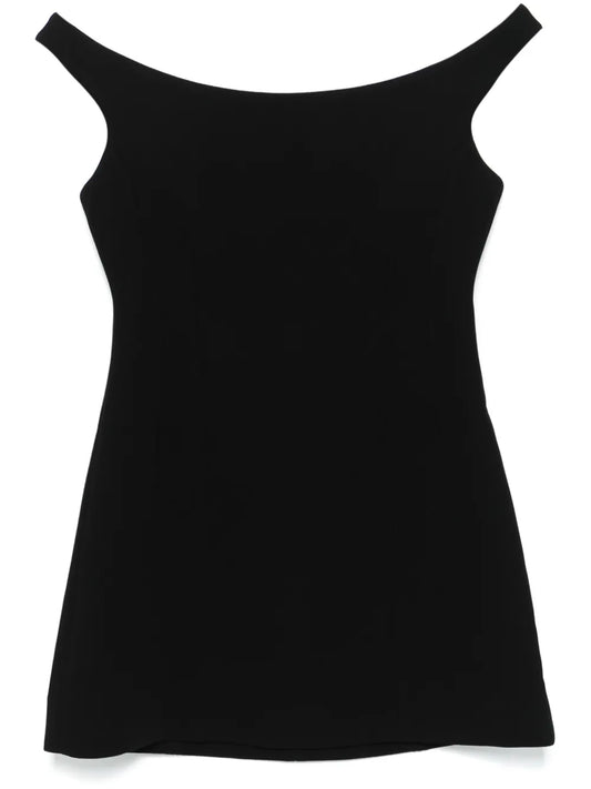 Curved Off-Shoulder Top