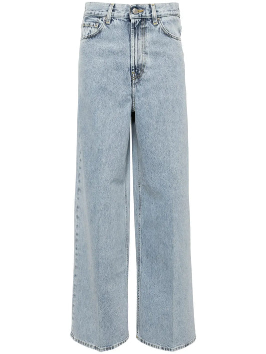 High-Rise Wide-Leg Jeans