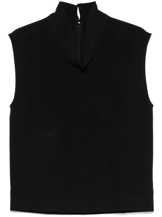 High-Neck Blouse